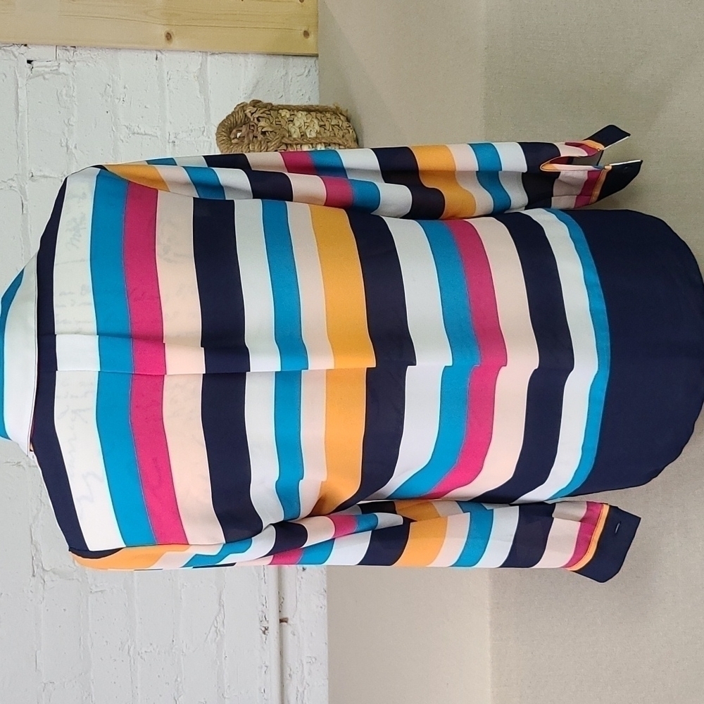 Chicos Multi Colored Blouse Size Small - image 3